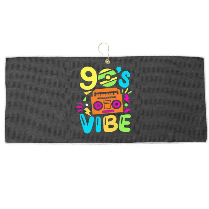 90s Vibe Large Microfiber Waffle Golf Towel