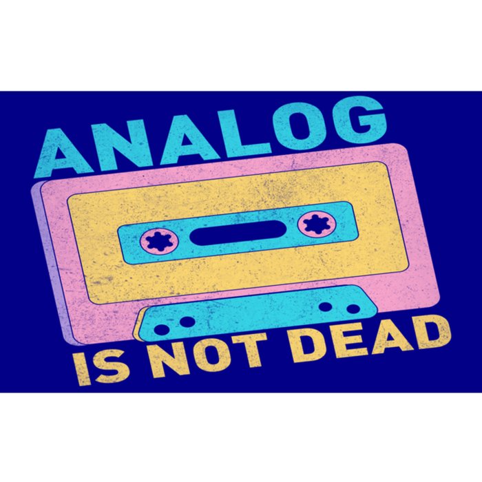 90S Vibes Analogs Not Dead 90S Hip Hop Cassette Tape Meaningful Gift Bumper Sticker