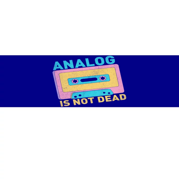 90S Vibes Analogs Not Dead 90S Hip Hop Cassette Tape Meaningful Gift Bumper Sticker