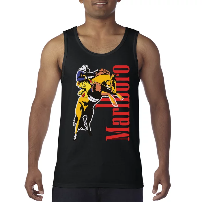 90s Vintage Cowboy Wild West Country Music Tank Top