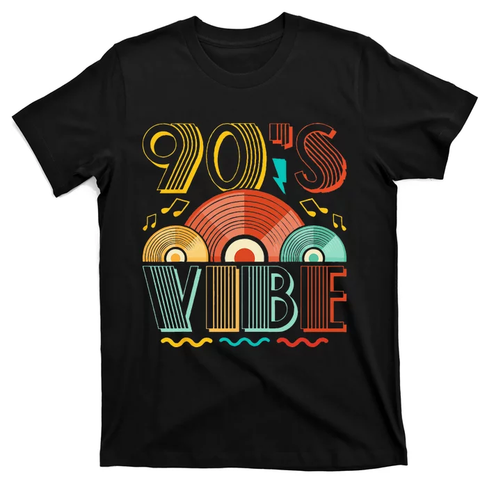 90s Vibe CD 90s Music 1990s Generation Retro Nineties T-Shirt