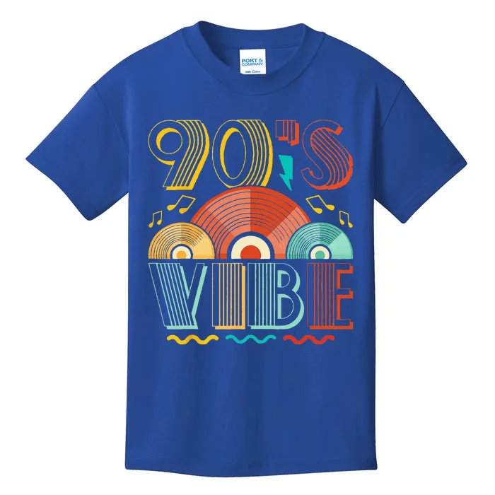 90s Vibe CD 90s Music 1990s Generation Retro Nineties Kids T-Shirt