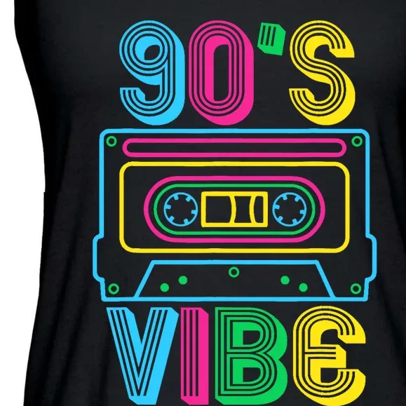 90s Vibe Retro Aesthetic Costume Party Outfit 90s Vibe Ladies Essential Flowy Tank