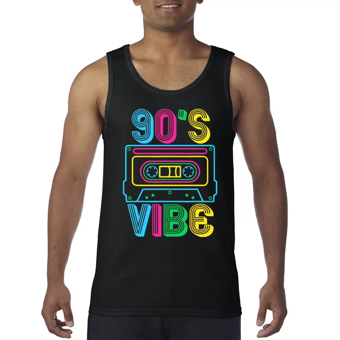 90s Vibe Retro Aesthetic Costume Party Outfit 90s Vibe Tank Top