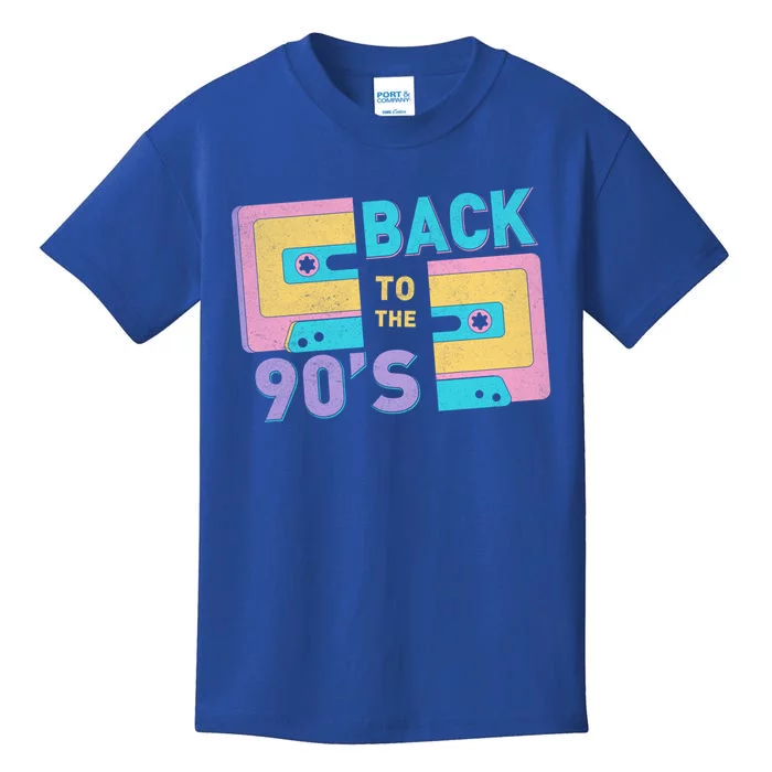 90S Vibes Retro Back To 90S Hip Hop Cassette Tape Gift Kids T-Shirt