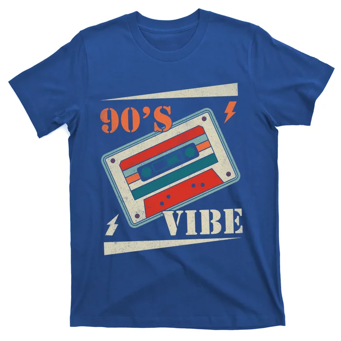 90S Vibes Retro Vintage 90S Hip Hop Cassette Tape Funny Gift T-Shirt