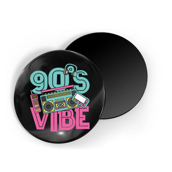 90s Vibe Vintage 1990s Music 90s Costume Party Nineties Magnet