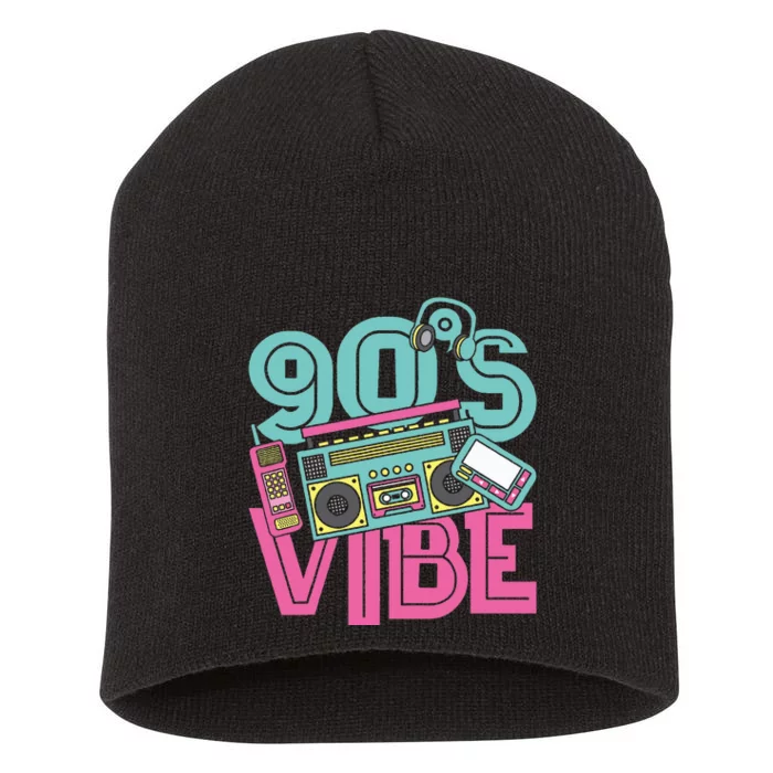 90s Vibe Vintage 1990s Music 90s Costume Party Nineties Short Acrylic Beanie