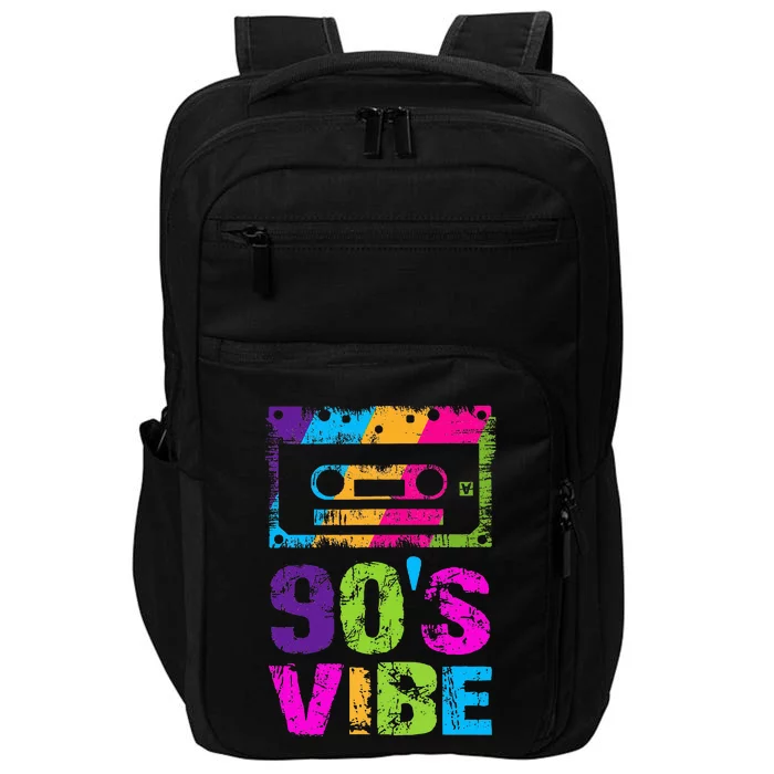 90s Vibe Vintage 1990s Music 90s Costume Party Nineties Impact Tech Backpack