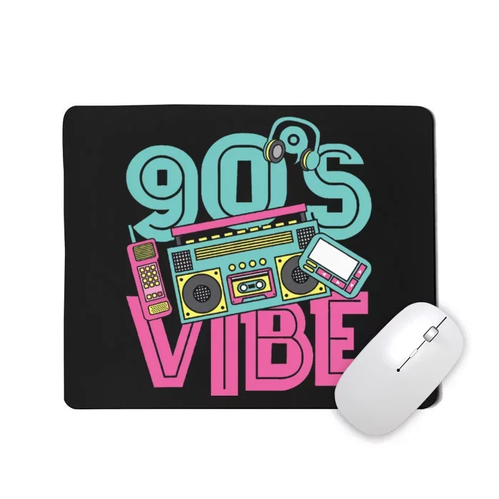 90s Vibe Vintage 1990s Music 90s Costume Party Nineties Mousepad