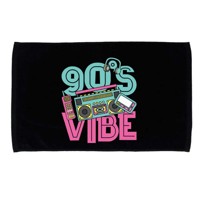 90s Vibe Vintage 1990s Music 90s Costume Party Nineties Microfiber Hand Towel