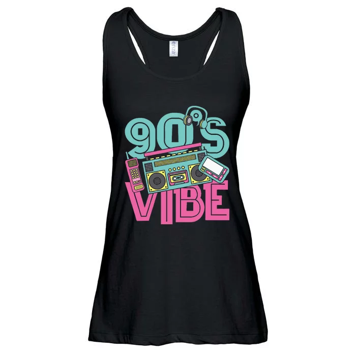 90s Vibe Vintage 1990s Music 90s Costume Party Nineties Ladies Essential Flowy Tank