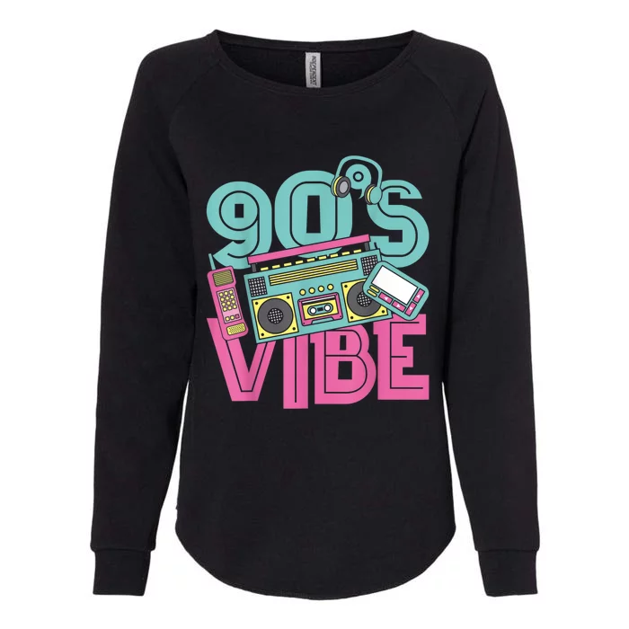 90s Vibe Vintage 1990s Music 90s Costume Party Nineties Womens California Wash Sweatshirt