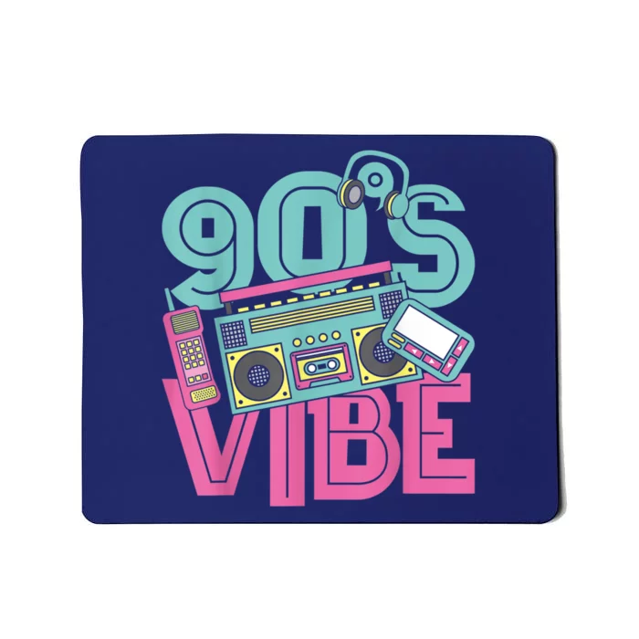 90s Vibe Vintage 1990s Music 90s Costume Party Nineties Mousepad