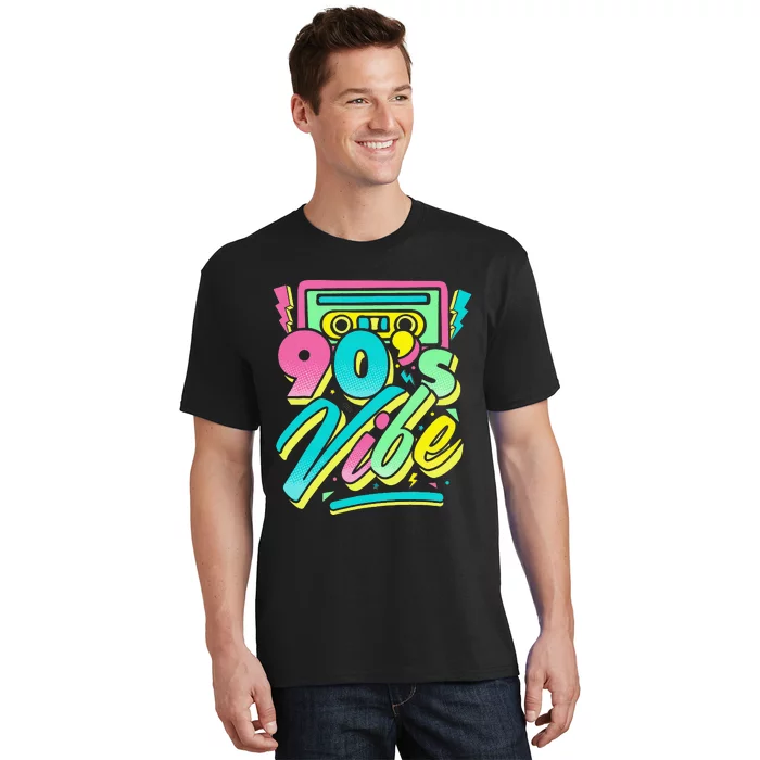 90s Vibe Vintage Retro Costume Party Nineties T-Shirt