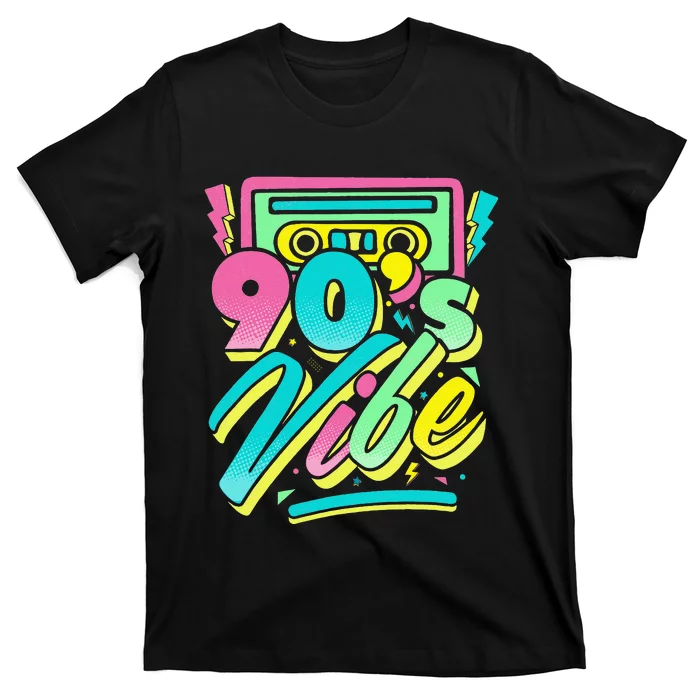 90s Vibe Vintage Retro Costume Party Nineties T-Shirt