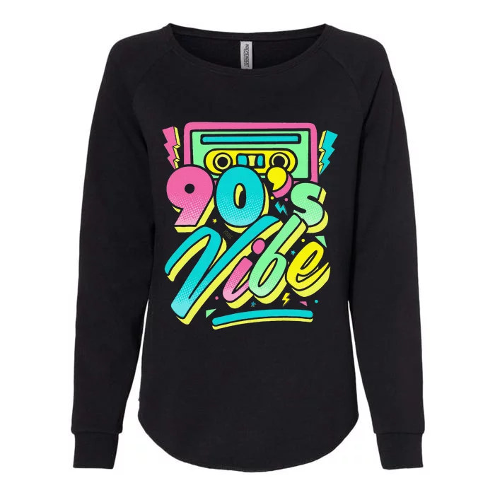 90s Vibe Vintage Retro Costume Party Nineties Womens California Wash Sweatshirt