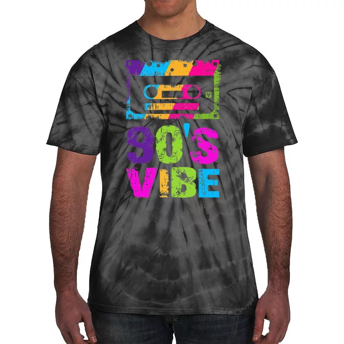 90s Vibe Vintage 1990s Music 90s Costume Party Nineties Tie-Dye T-Shirt