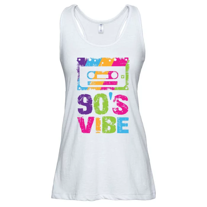 90s Vibe Vintage 1990s Music 90s Costume Party Nineties Ladies Essential Flowy Tank