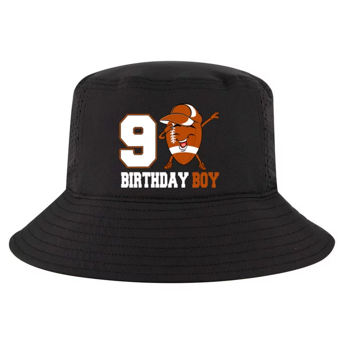 9 Year Old Gifts Dabbing Football 9th Birthday Boy Teens Cool Comfort Performance Bucket Hat