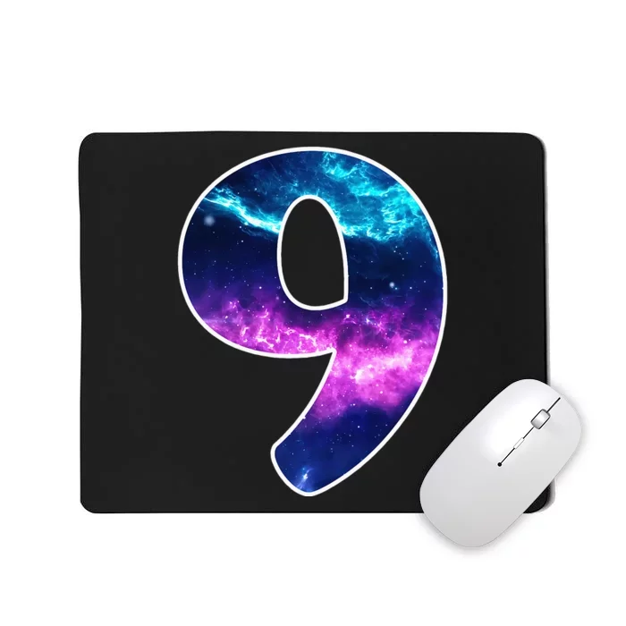 9 Years Old Birthday  Astronaut Gifts Space 9th B-Day Mousepad