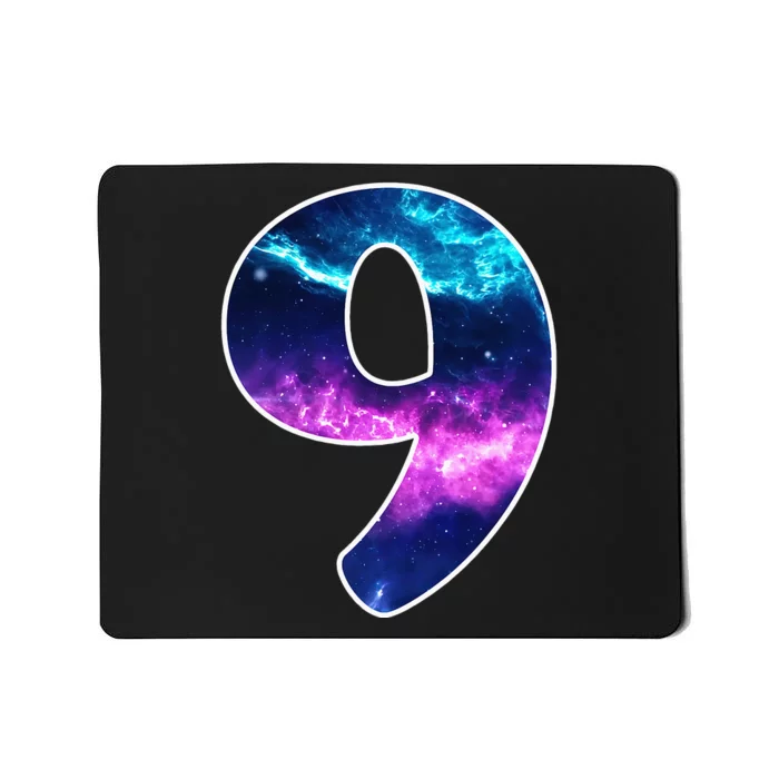 9 Years Old Birthday  Astronaut Gifts Space 9th B-Day Mousepad