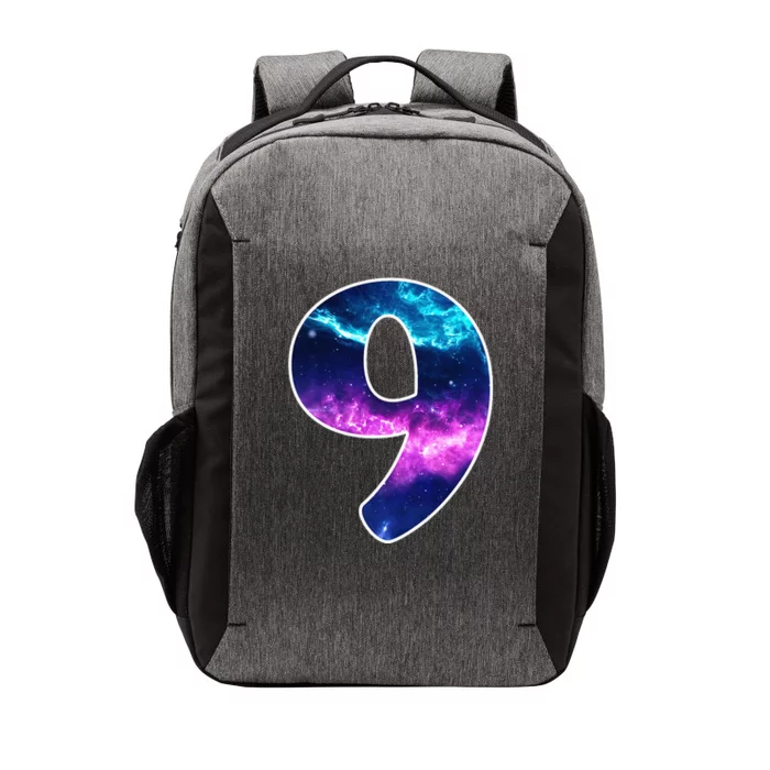 9 Years Old Birthday  Astronaut Gifts Space 9th B-Day Vector Backpack