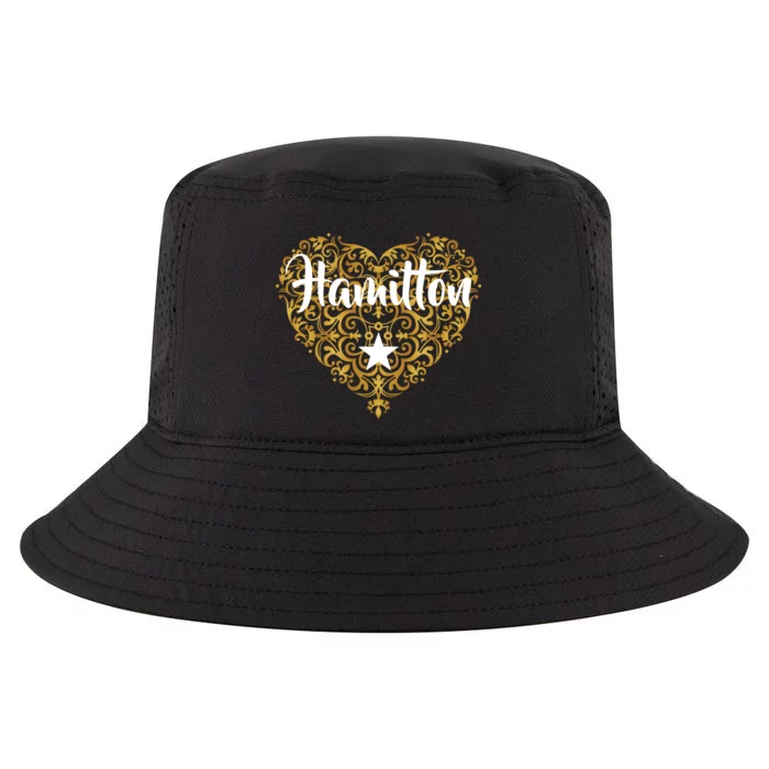 A. Hamilton Golden Heart Cool Comfort Performance Bucket Hat