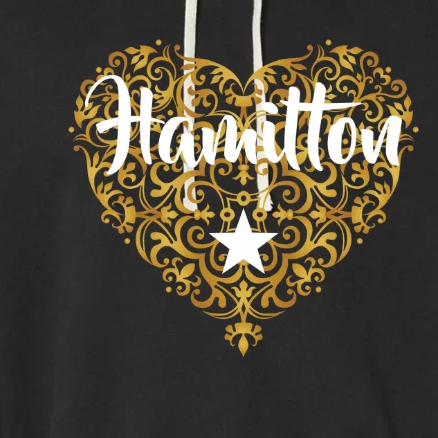 A. Hamilton Golden Heart Garment-Dyed Fleece Hoodie