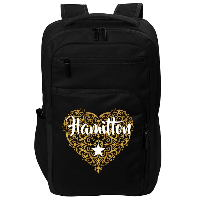 A. Hamilton Golden Heart Impact Tech Backpack