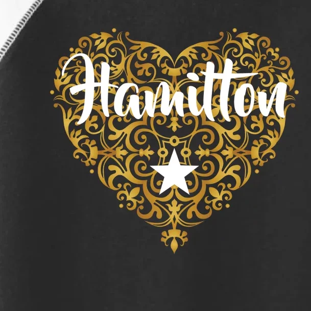 A. Hamilton Golden Heart Toddler Fine Jersey T-Shirt