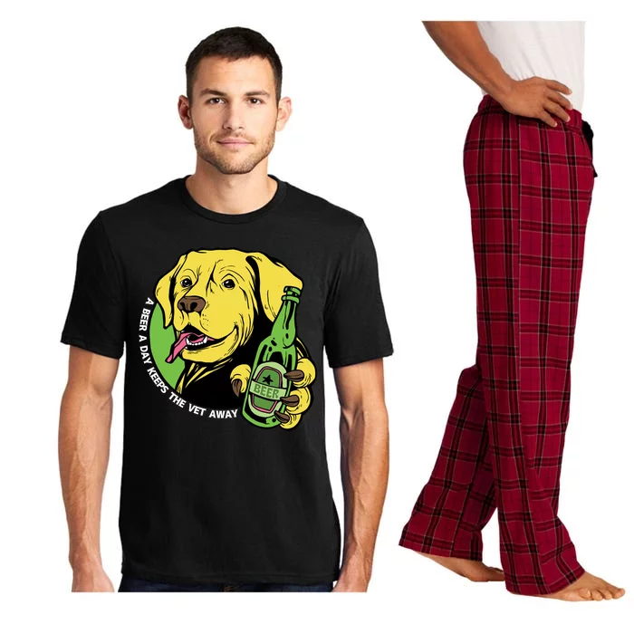 A Beer A Day Keeps The Vet Away Dog Pajama Set