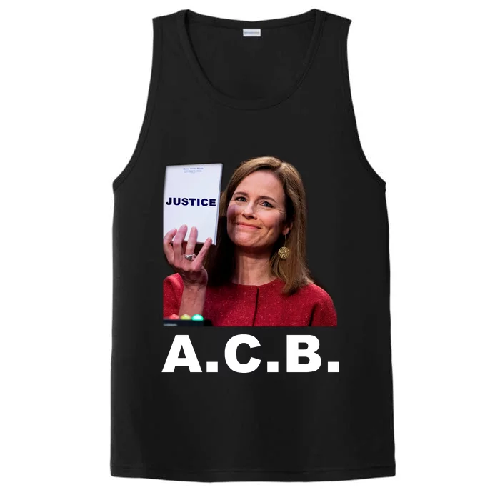 A.C.B. Justice Notepad Amy Barrett Performance Tank