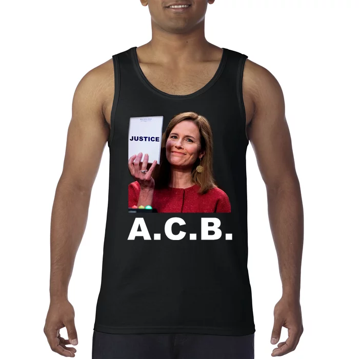 A.C.B. Justice Notepad Amy Barrett Tank Top