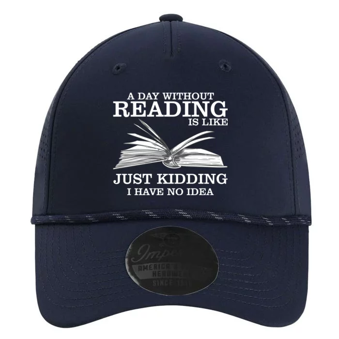 A Day Without Reading Performance The Dyno Cap