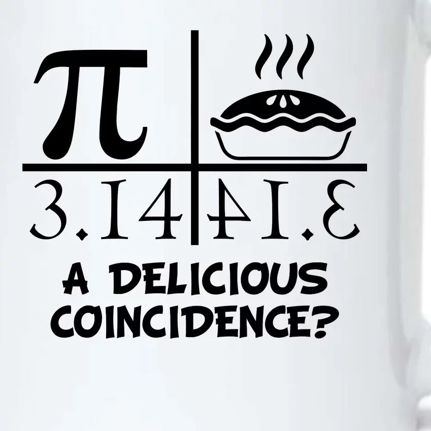 A Delicious Coincidence? Pi Day 3.14 Math Geek Black Color Changing Mug