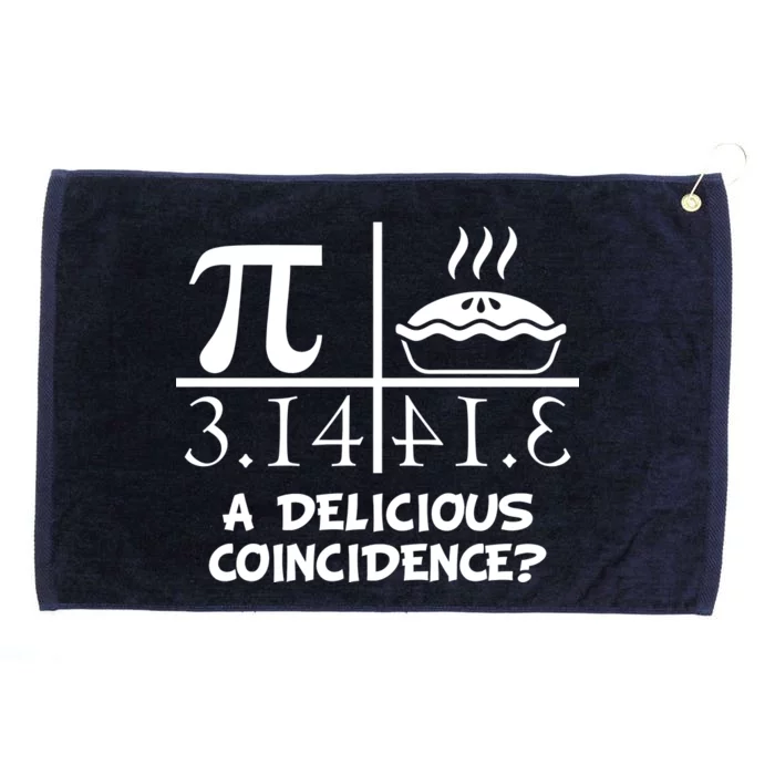 A Delicious Coincidence? Pi Day 3.14 Math Geek Grommeted Golf Towel