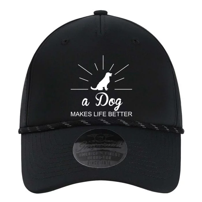 A Dog Makes Life Better Performance The Dyno Cap