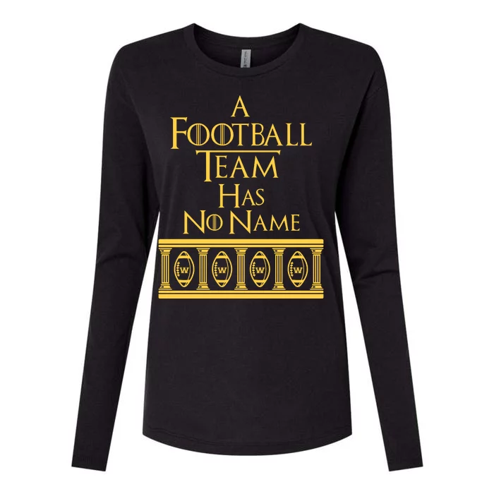 A Football Team Has No Name Washington Football Team Womens Cotton Relaxed Long Sleeve T-Shirt