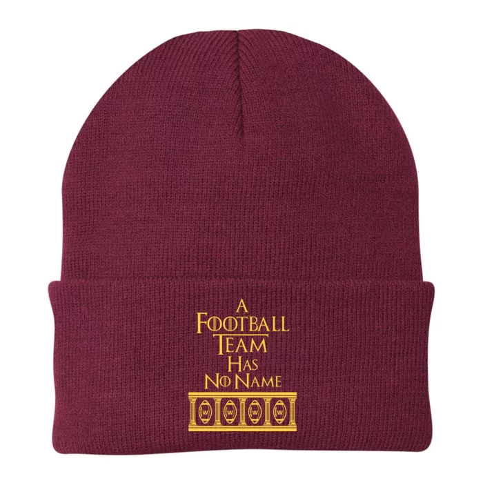 A Football Team Has No Name Washington Football Team Knit Cap Winter Beanie