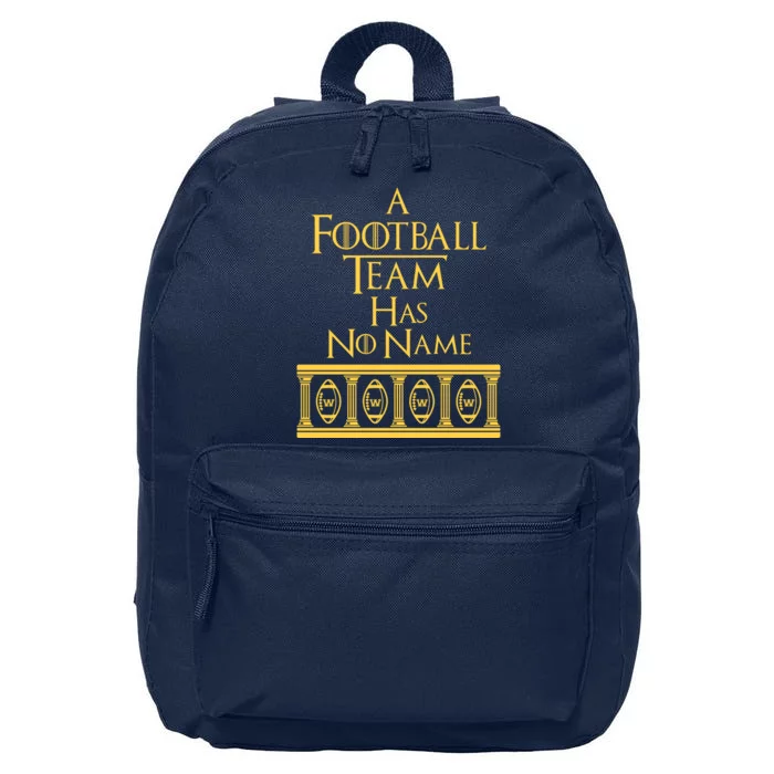 A Football Team Has No Name Washington Football Team 16 in Basic Backpack