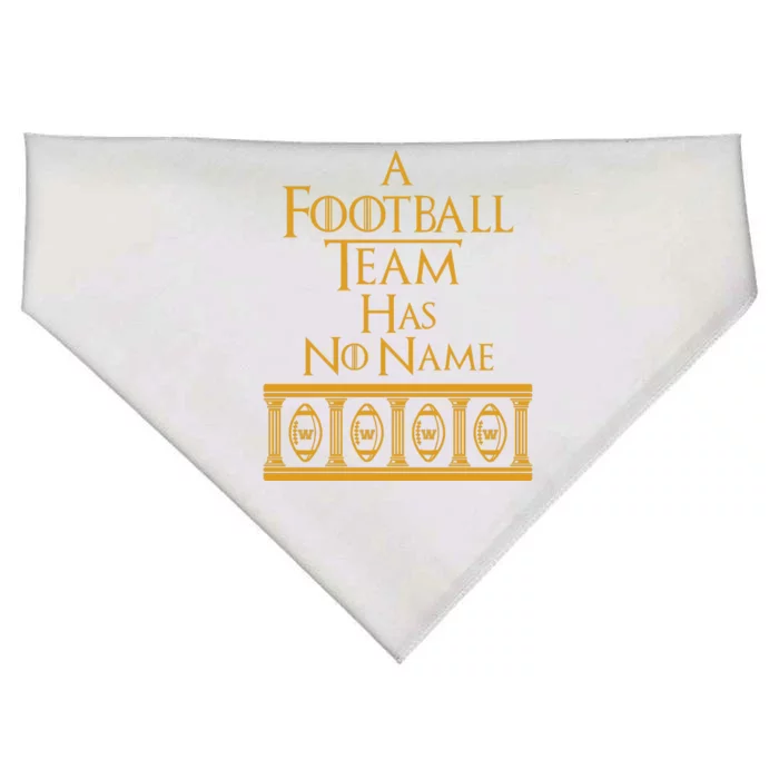 A Football Team Has No Name Washington Football Team USA-Made Doggie Bandana