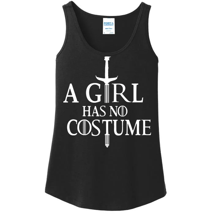 A Girl Has No Costume Ladies Essential Tank