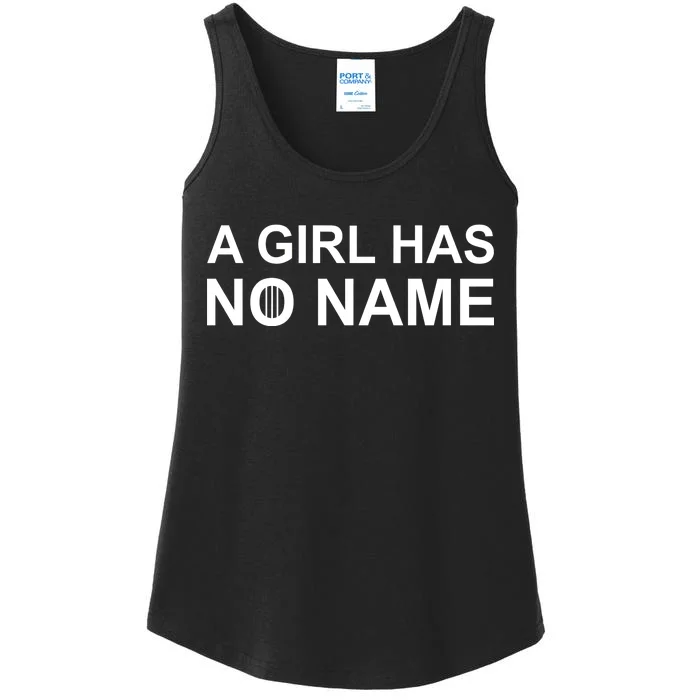 A Girl Has No Name Ladies Essential Tank