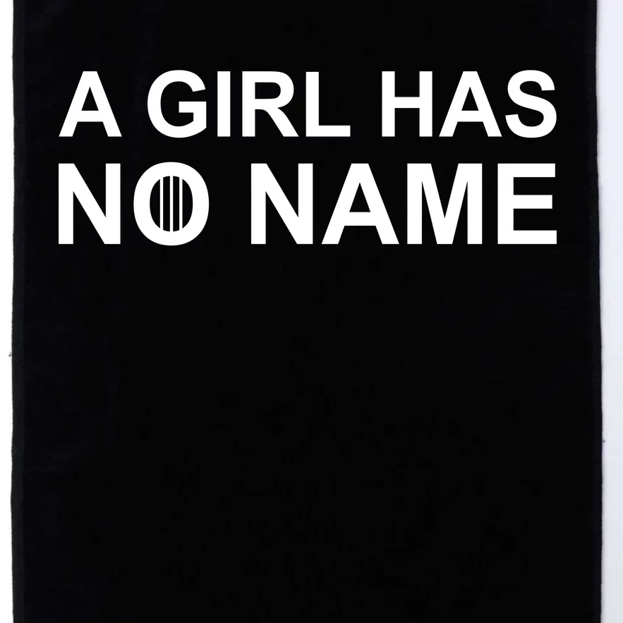 A Girl Has No Name Platinum Collection Golf Towel