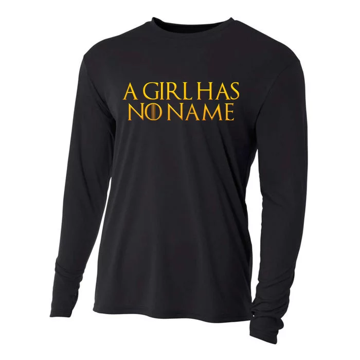 A Girl Has No Name Gold Limited Edition Cooling Performance Long Sleeve Crew