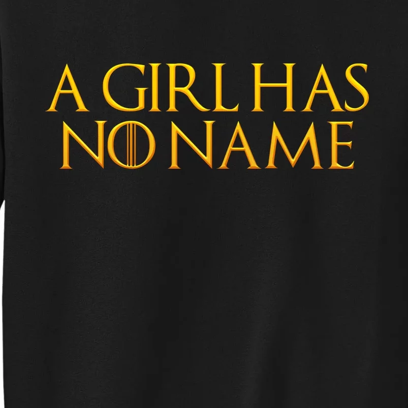 A Girl Has No Name Gold Limited Edition Tall Sweatshirt