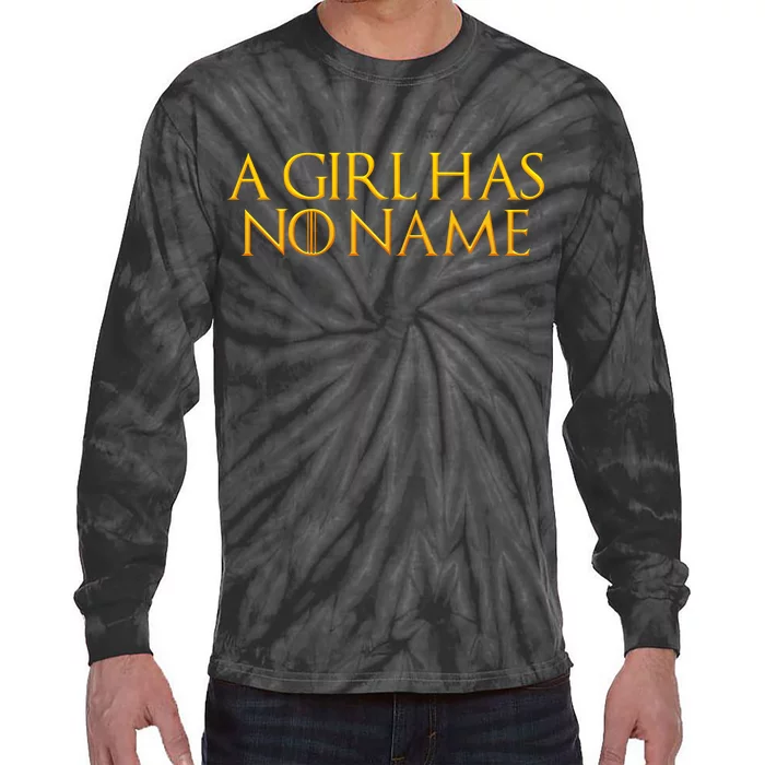 A Girl Has No Name Gold Limited Edition Tie-Dye Long Sleeve Shirt