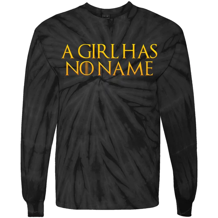 A Girl Has No Name Gold Limited Edition Tie-Dye Long Sleeve Shirt