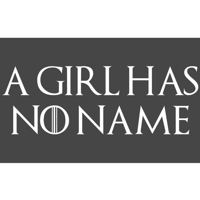 A Girl Has No Name Quote Bumper Sticker